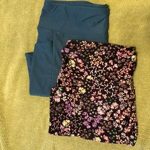 Lot of 2 No Boundaries Soft Bike Shorts—With Side Pocket!